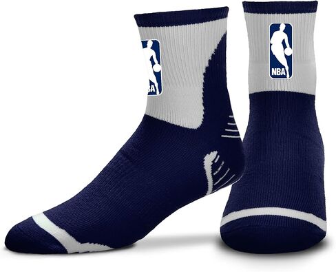 For Bare Feet NBA Logoman Surge Quarter Sock Size Large in Saudi Arabia