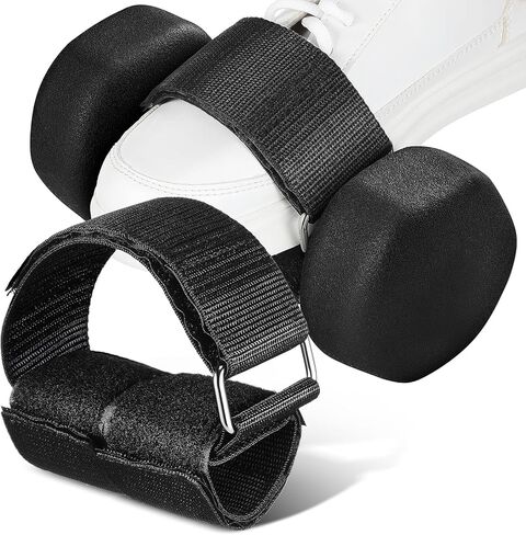 BESPORTBLE Feet Dumbbell Attachment 1 Pair Adjustable Ankle Weights Strap for Leg Extensions Hamstring Curls Hip Flexor Glute Kickbacks Home Gym Workout Gear in Saudi Arabia