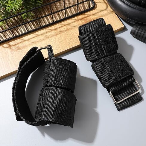 BESPORTBLE Feet Dumbbell Attachment 1 Pair Adjustable Ankle Weights Strap for Leg Extensions Hamstring Curls Hip Flexor Glute Kickbacks Home Gym Workout Gear in Saudi Arabia