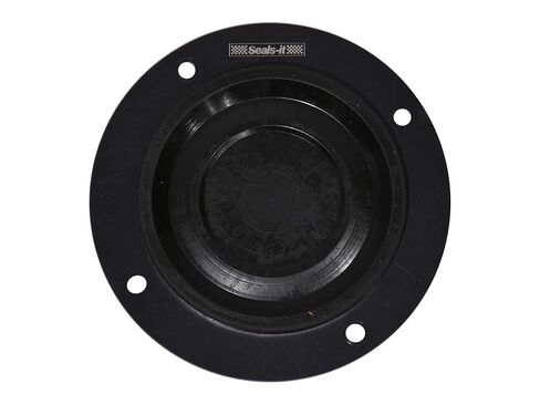 حلقة تثبيت جدار الحماية، بدون فتحة، 3 بوصات OD، Seals-it GS1003BL-BLACK in Kuwait