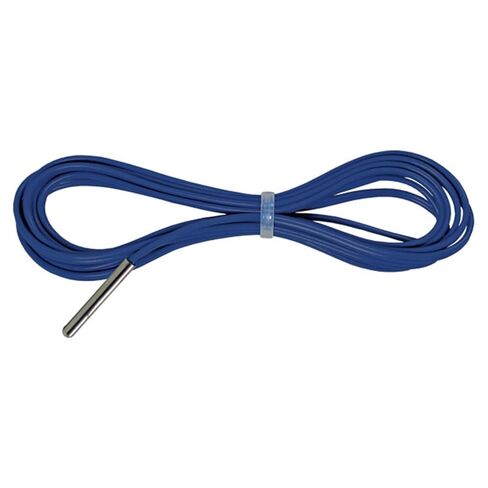 تيكمار بلاطة الاستشعار 079 | يستخدم لاستشعار درجة حرارة الأرضية في تطبيقات التدفئة الأرضية | غلاف رفيع يسمح بالتركيب التحديثي بين مساحات البلاط | سلك بطول 10 بوصات (3 أمتار). in Kuwait