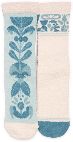 MUK LUKS Women's Cozy Compression With Grippers 2 Pack in Saudi Arabia