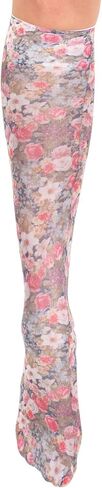 Celeste Stein Women's Mild Compression Knee High Stockings - Tiny Flowers in Saudi Arabia
