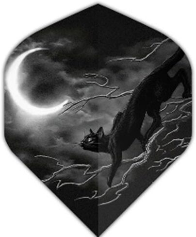 US Darts 3 Sets (9 Flights) Alchemy Minnaloushe (Howl at The Moon) Standard Dart Flights - 100 Micron in Saudi Arabia