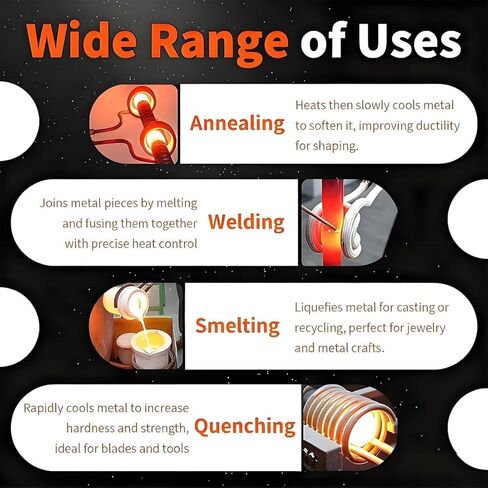 آلة التسخين بالتردد العالي، الفرن الحثي بقدرة 15 كيلو واط، أنظمة تبريد المياه لصهر المعادن، السخان الحثي للتبريد in Kuwait