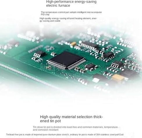 Double Digital Solder Pot, Electric Melting Furnace, Adjustable Temperature Room -400°c,for Projects.Efficient Heat Dissipation in Saudi Arabia