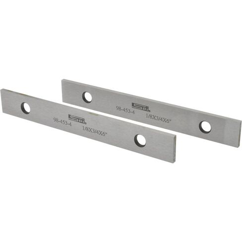 SPI Steel Parallel, 6" Long x 3/4" High x 1/8" Thick, Matched Pair, Precision Machining Setup Tool in Saudi Arabia