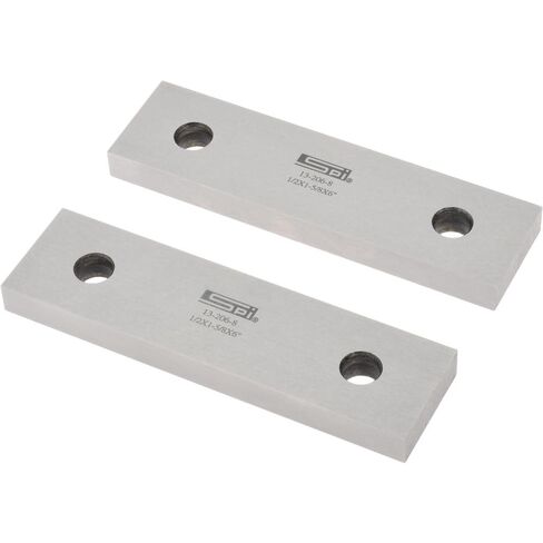 SPI Steel Parallel, 6" Long x 1-5/8" High x 1/2" Thick, 0.0003" & 0.002" Parallelism, Matched Pair in Saudi Arabia
