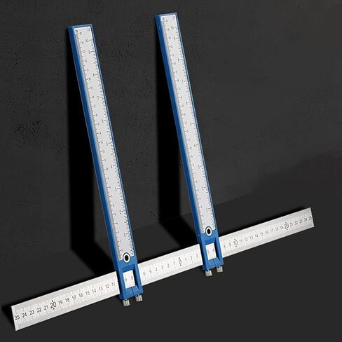 Face and Head Caliper for Facial Measurement, Stainless Steel and PP Construction, 20.08x12.20inch Size with 0-19.69inch Range- Blue in Saudi Arabia