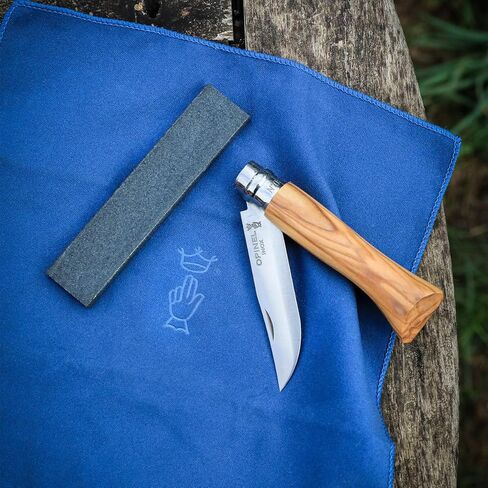Opinel Natural Sharpening Whetstone – Sharpen and Shape Opinel Folding Knives, from Lombardi, Italy in Kuwait
