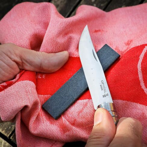 Opinel Natural Sharpening Whetstone – Sharpen and Shape Opinel Folding Knives, from Lombardi, Italy in Saudi Arabia