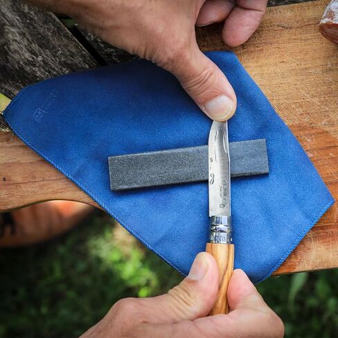 Opinel Natural Sharpening Whetstone – Sharpen and Shape Opinel Folding Knives, from Lombardi, Italy in Saudi Arabia
