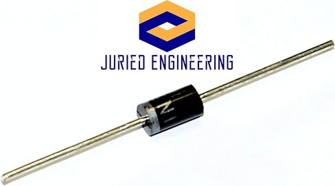 1N5819 Axial−Lead Schottky Rectifier Diode 1A 40V DO-41 DO-204AL Axial 5819 (Pack of 25) in Saudi Arabia