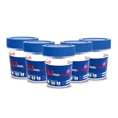 16 Panel Drug Test Kit, Detects 16 Substances Including EtG, Fentanyl, and Kratom, AMP, OPI, MET, BZO, COC, MTD, OXY, BUP, MDMA, THC, BAR, PCP, Fen, EtG, KRA, TCA, Built-in Temp Strip - [25 Pack] in Kuwait