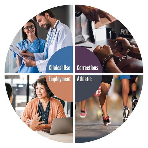 16 Panel Drug Test Kit, Detects 16 Substances Including EtG, Fentanyl, and Kratom, AMP, OPI, MET, BZO, COC, MTD, OXY, BUP, MDMA, THC, BAR, PCP, Fen, EtG, KRA, TCA, Built-in Temp Strip - [25 Pack] in Kuwait