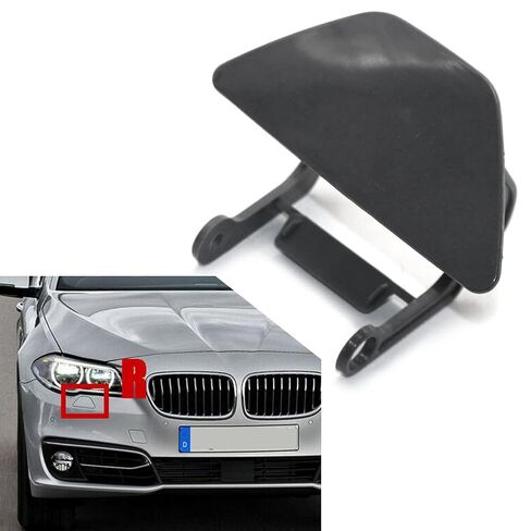 دراجة نارية الجبهة فوهة غسالة الضوء الأمامي غطاء غطاء المساعدون لسيارات BMW 5 Series F10 F18 2014-2016 ، يمين Powersport in Saudi Arabia