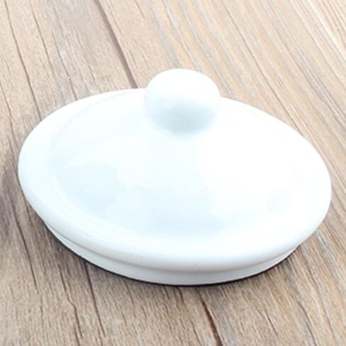 Luxshiny Enamel Mug Lid Replacement 3.74In Round Cup Cover Spill-Proof Easy-Clean Enamel Cup Lid for Coffee Mug and Outdoor Use in Saudi Arabia