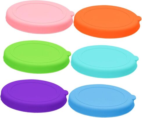 Stainless Steel Sauce Cups with Leakproof Silicone Lids 2.48 Inch Condiment Containers for Salad Dressing Kitchen Storage Set of 6 in Saudi Arabia