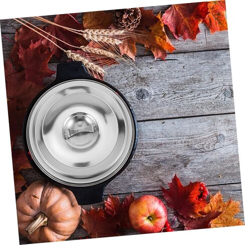 Stainless Steel Round Food Dome Cover Steak Cloche for Cooking Convenient Storage Aesthetic Dining Versatile Kitchen Tool for Western Cuisine in Saudi Arabia