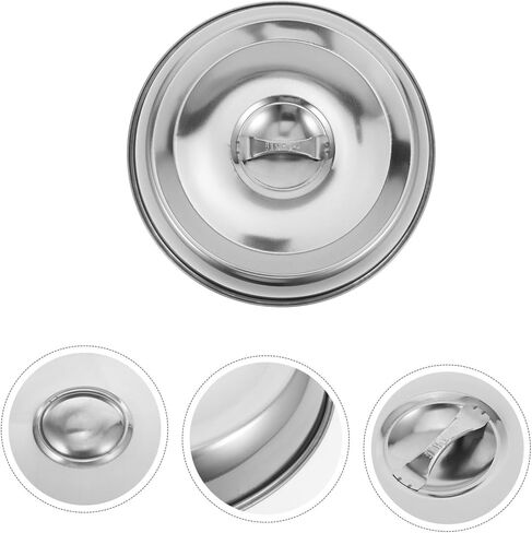 Stainless Steel Round Food Dome Cover Steak Cloche for Cooking Convenient Storage Aesthetic Dining Versatile Kitchen Tool for Western Cuisine in Saudi Arabia