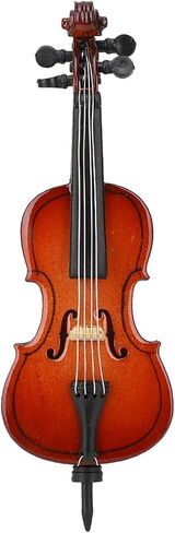 Restokki Basswood Violoncello Shaped 3D Decorative Refrigerator Sticker Ornament for Beautiful Home Decor in Saudi Arabia