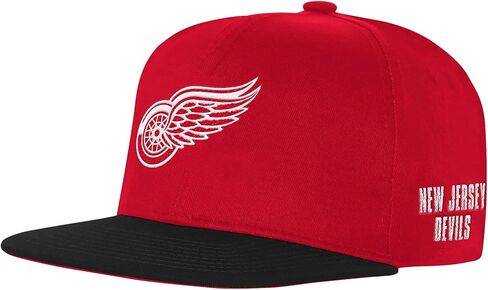 قبعة NHL Kids Youth 8-20 الرسمية ذات اللونين Snapback مقاس واحد in Kuwait