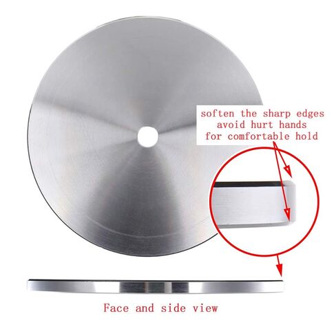 EMILYPRO قرص ألومنيوم رئيسي بقاعدة قطر × السُمك: 8 بوصة × 9/32 بوصة. فتحة الشجرة: 1/2 بوصة. وسادات طحن للعجلات الكاشطة المسطحة/القرص الخلفي/آلة تلميع كابر مائلة - عبوة واحدة in Kuwait