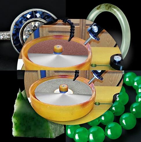 EMILYPRO قرص ألومنيوم رئيسي بقاعدة قطر × السُمك: 8 بوصة × 9/32 بوصة. فتحة الشجرة: 1/2 بوصة. وسادات طحن للعجلات الكاشطة المسطحة/القرص الخلفي/آلة تلميع كابر مائلة - عبوة واحدة in Kuwait