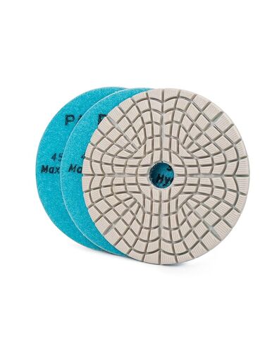 3 خطوات 4 بوصة وسادة تلميع ماسية، وسادات تلميع رخام جرانيت الخطوة 1 مبللة للجرانيت الكوارتز والحجر والرخام الهندسي in Kuwait