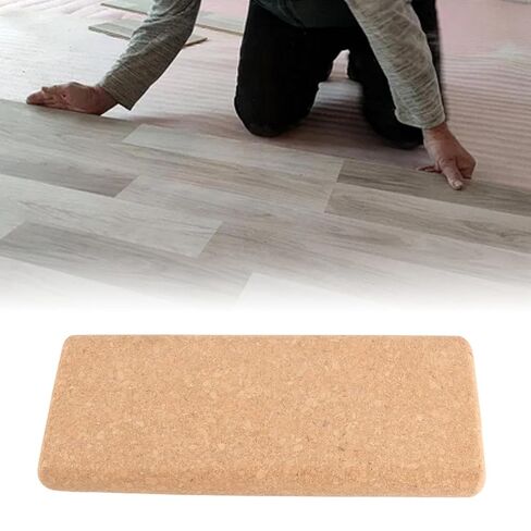 Cork Push Plate, PVC Plastic Floor Laying Tool, Ground Compaction Exhaust Cork Board, Floor Compacting Tool for PVC Flooring Installation, Simple to Operate, Protect Floor Surface in Kuwait