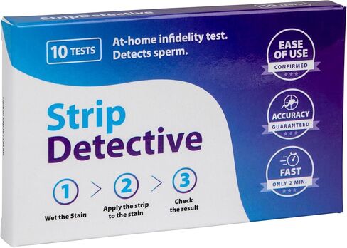 At-Home Betrayal Test - Semen Detection Test, Infidelity Test detects Acid phosphatase in Sperm in Two Minutes - 10 pcs per Pack in Saudi Arabia
