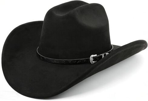 قبعة رعاة البقر الكبيرة للنساء والرجال ذات حافة واسعة لرعاة البقر على الشاطئ قبعة رعاة البقر الغربية in Kuwait