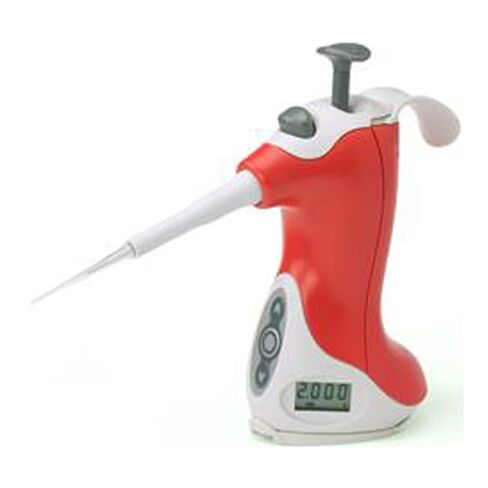 VistaLab 1057-1000 Ovation Adjustable Volume Pipette, 100-1000 microliter Volume, 1.0 microliter Graduation Interval, +/-0.8% Accuracy, Purple in Kuwait