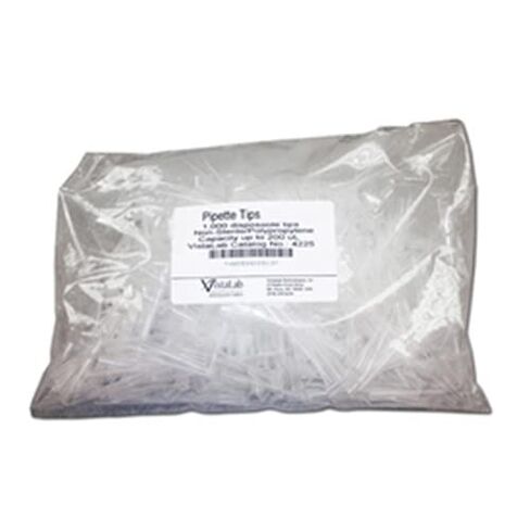 VistaLab 4058-1000 Micro Pipette Tip, 35 microliter Volume (Bag of 1000) in Kuwait