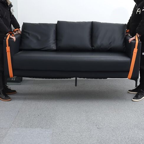 2-Person Lifting and Moving Orange Wrist Strap，Lifting Straps Moving for Furniture, Appliances, Mattresses in Saudi Arabia
