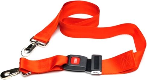 أحزمة لوح العمود الفقري من McKesson مع إبزيم سريع التحرير للوحات الخلفية الطبية مع دبابيس ونقالات - حزام مشبك سريع، نايلون برتقالي، 72 بوصة، عدد 1 in Kuwait