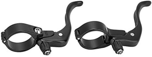 Brake Levers 1 Pair Aluminum Alloy Lightweight 31.8mm for Road (Black) in Saudi Arabia