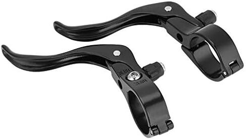 Brake Levers 1 Pair Aluminum Alloy Lightweight 31.8mm for Road (Black) in Saudi Arabia