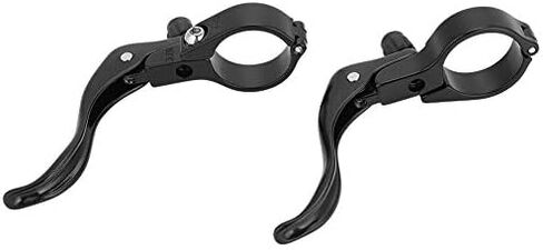 Brake Levers 1 Pair Aluminum Alloy Lightweight 31.8mm for Road (Black) in Saudi Arabia
