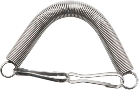 8 قطع مشبك زنبركي لزجاجة مياه للحيوانات الصغيرة مع مشبكين من الفولاذ المقاوم للصدأ للتوتر زنبركي شينشيلا هامستر للاحتفاظ بتثبيت زجاجة الشرب على شكل أرنب الببغاء in Kuwait