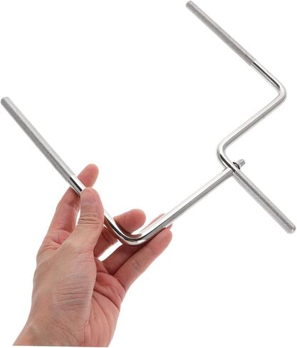Drum Cowbell Mounting Stand Shaped Arm Holder for Percussion Instruments Portable and Durable Iron Cowbell Extension Rod Easy to Use for All Skill Levels for Musicians in Saudi Arabia