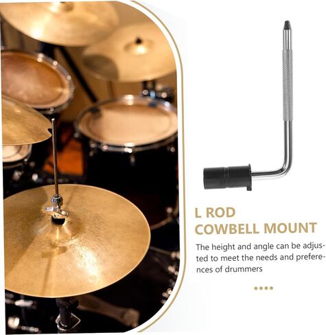 BESPORTBLE Electronic Drum Rack Arm Adjustable Rod Drum Holder for Percussion Pads Durable Alloy Support in Saudi Arabia
