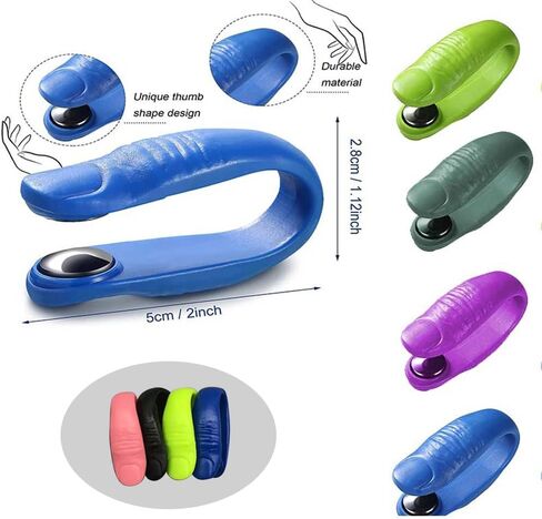 كليب العلاج بالابر باجيما 8 * 4 * 2 حزمة من 2 إصبع العلاج بالابر كليب تدليك اليد المشبك التخسيس كليب العلاج بالابر مكيف للتوتر والقلق الإجهاد (الإبهام الأخضر) in Kuwait