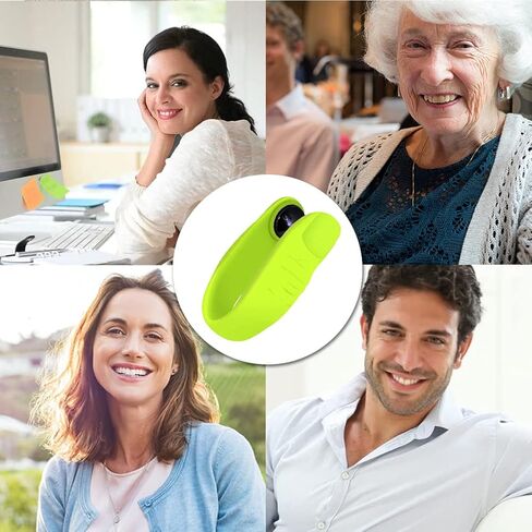 كليب العلاج بالابر باجيما 8 * 4 * 2 حزمة من 2 إصبع العلاج بالابر كليب تدليك اليد المشبك التخسيس كليب العلاج بالابر مكيف للتوتر والقلق الإجهاد (الإبهام الأخضر) in Kuwait