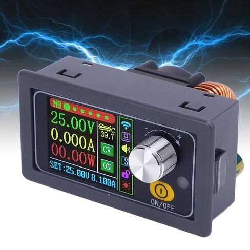 منظم جهد قابل للتعديل DC6-55V مدخل DC0-50V مخرج أقصى 400 وات محول جهد تيار مستمر رقمي in Kuwait