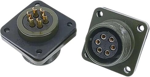 MS3102 MS3106 موصلات 14S-2 5015 المقابس والأوعية MIL-C MS3108 موصلات دائرية (التوصيل 3106 14-2P) in Kuwait