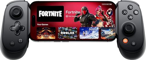 BACKBONE Pro Mobile Gaming Controller for iPhone 15/16 Series+ and Android, USB-C & Bluetooth, Play Anywhere on Any Screen, Premium Quality & Pro-Level Comfort, Android & iPhone Game Controller in Kuwait