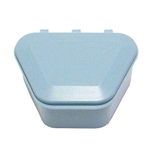 Keystone 9576530 Denture Cups Storage Cases 1.75" Light Blue 120/Bx in Kuwait