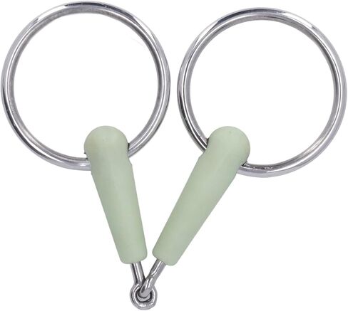 130mm Horse Mouth Snaffle, Stainless Steel Horse Bit with Chain for Equestrian Training Equipment in Saudi Arabia