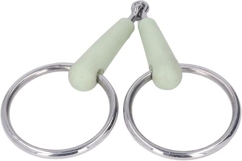 130mm Horse Mouth Snaffle, Stainless Steel Horse Bit with Chain for Equestrian Training Equipment in Saudi Arabia